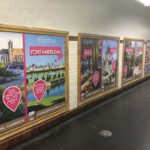 Fontainebleau en campagne dans le métro parisien dans le cadre des Paris Plus. Participez…