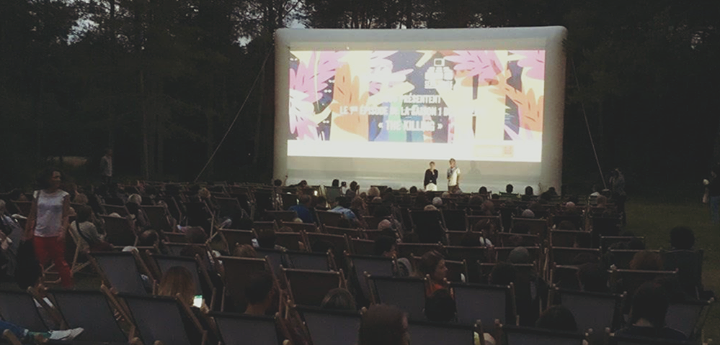 Projection en Plein Air, à l’Hippodrome de la Solle, 12 juillet. Dans le cadre…