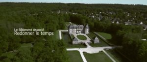 La rénovation de l’escalier du château de Bourron. Grâce à une opération de mécénat…