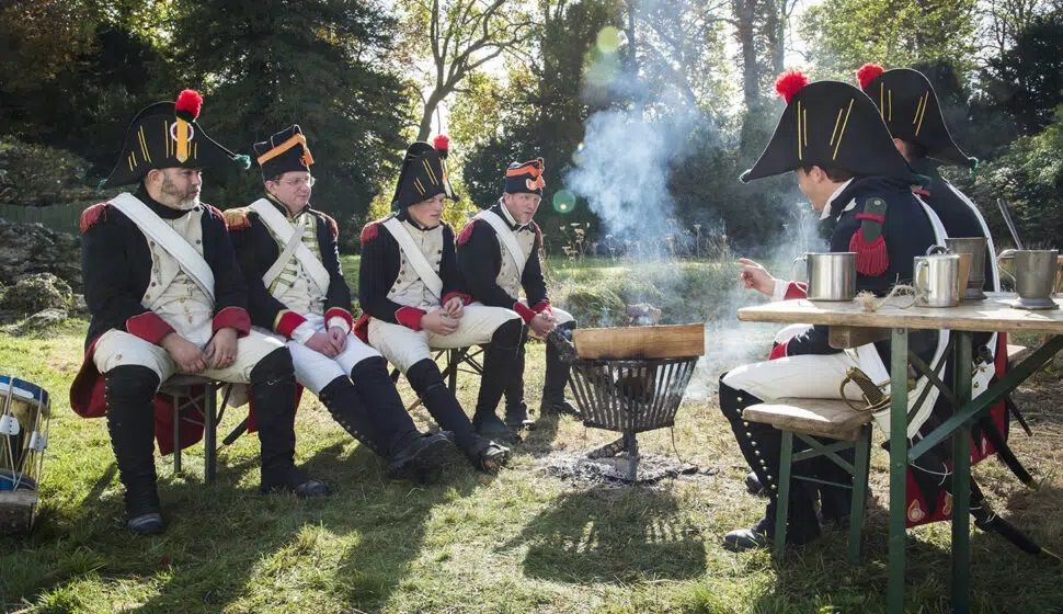 Reconstitutions historiques « Napoléon 1er à Fontainebleau »